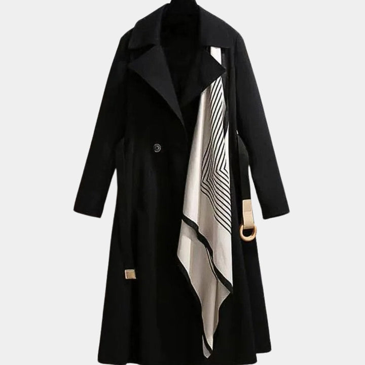 Rozalinde | Getailleerde Klassieke Midi-Trenchcoat
