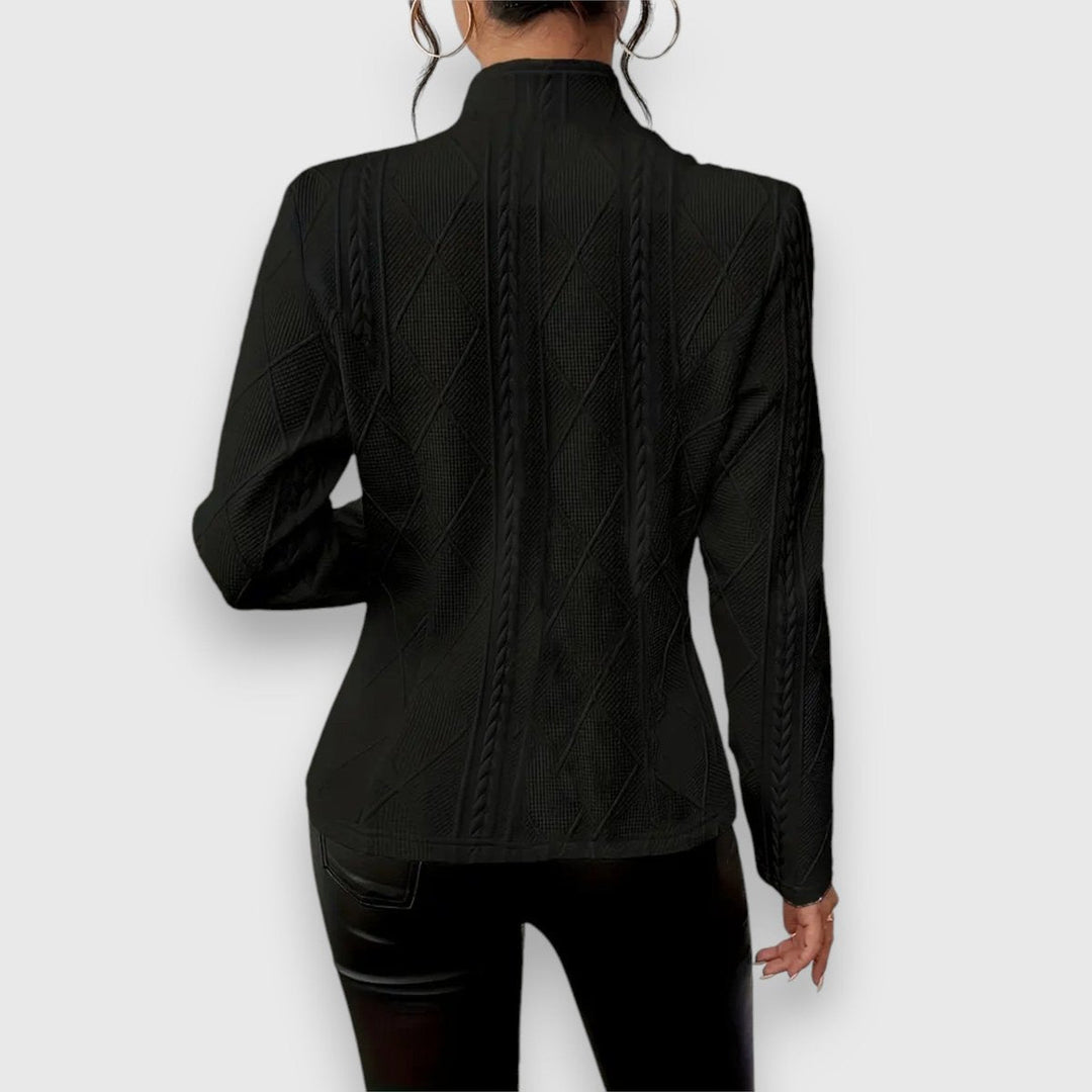Famke | Verfijnd Getextureerd Vest