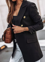 Lysanne | Verfijnde Dubbelrij Blazer
