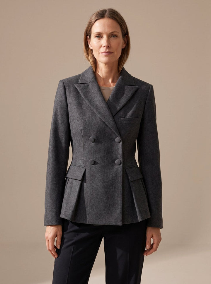 Diewertje | Getailleerde Dubbelrij Blazer