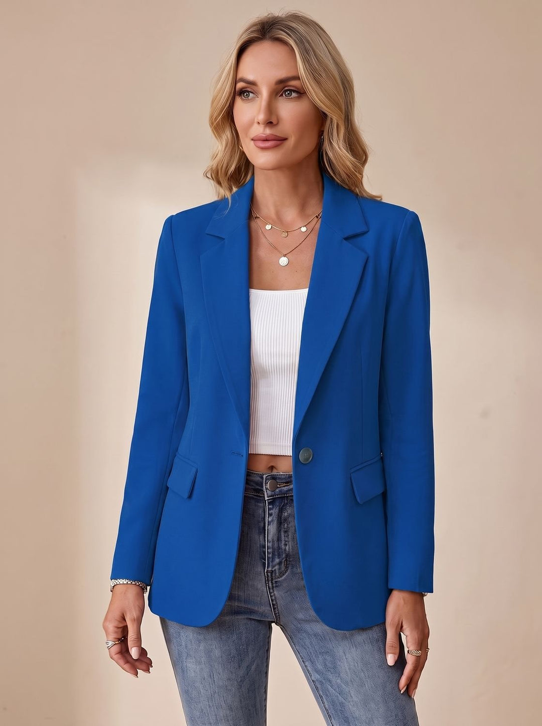 Mathilde | Verfijnde Getailleerde Blazer
