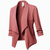 Jannetje | Soepelvallende Open Blazer