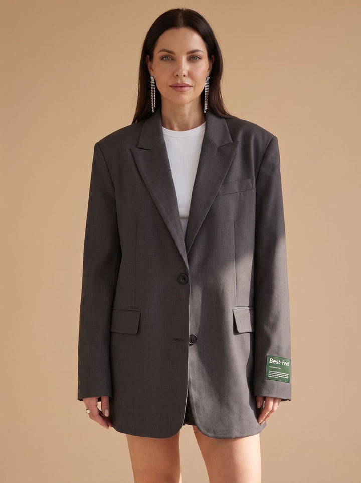 Harmke | Oversized Getailleerde Blazer