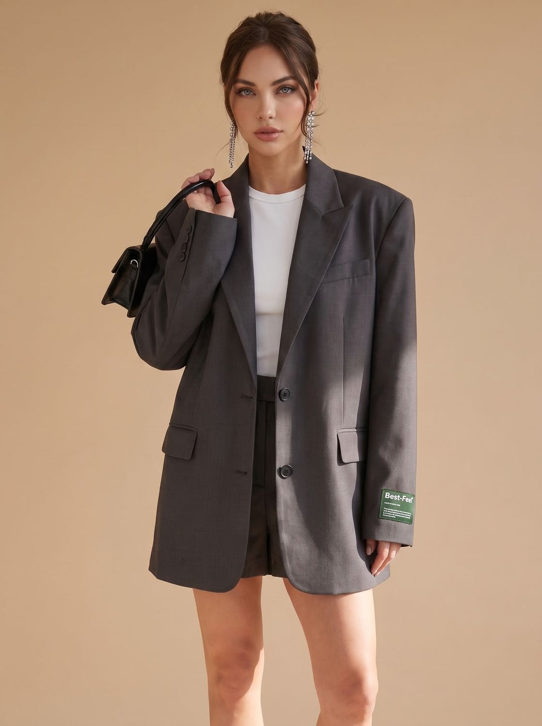 Harmke | Oversized Getailleerde Blazer