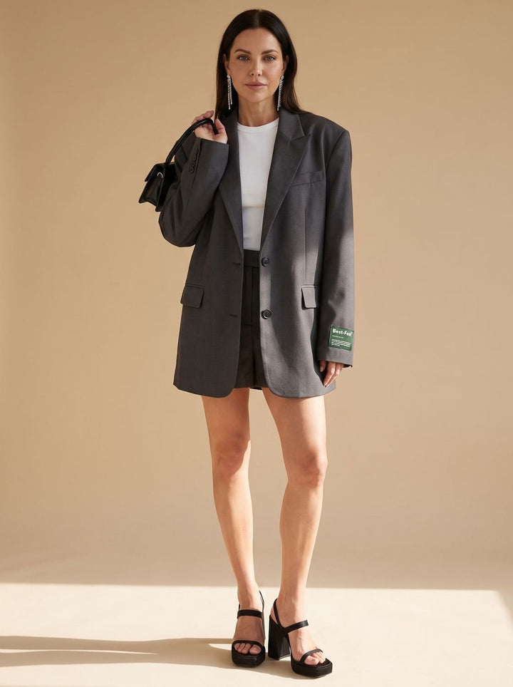 Harmke | Oversized Getailleerde Blazer