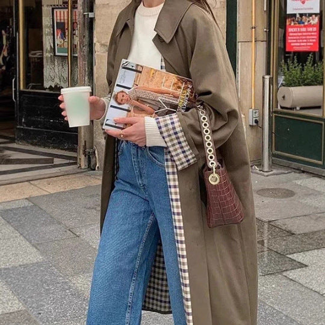 Daniëlle | Oversized Lange Trenchcoat