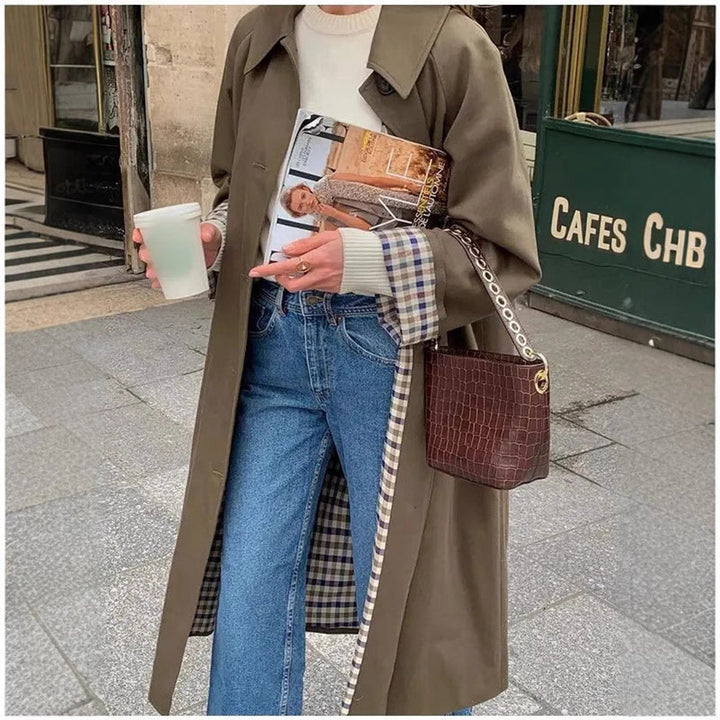 Daniëlle | Oversized Lange Trenchcoat