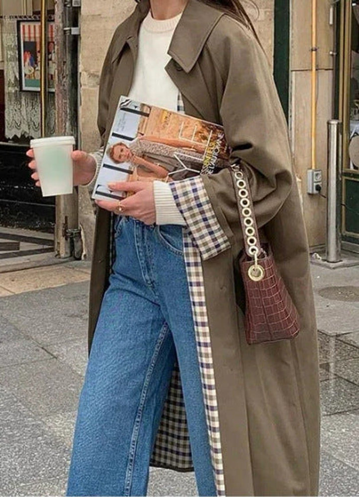 Daniëlle | Oversized Lange Trenchcoat