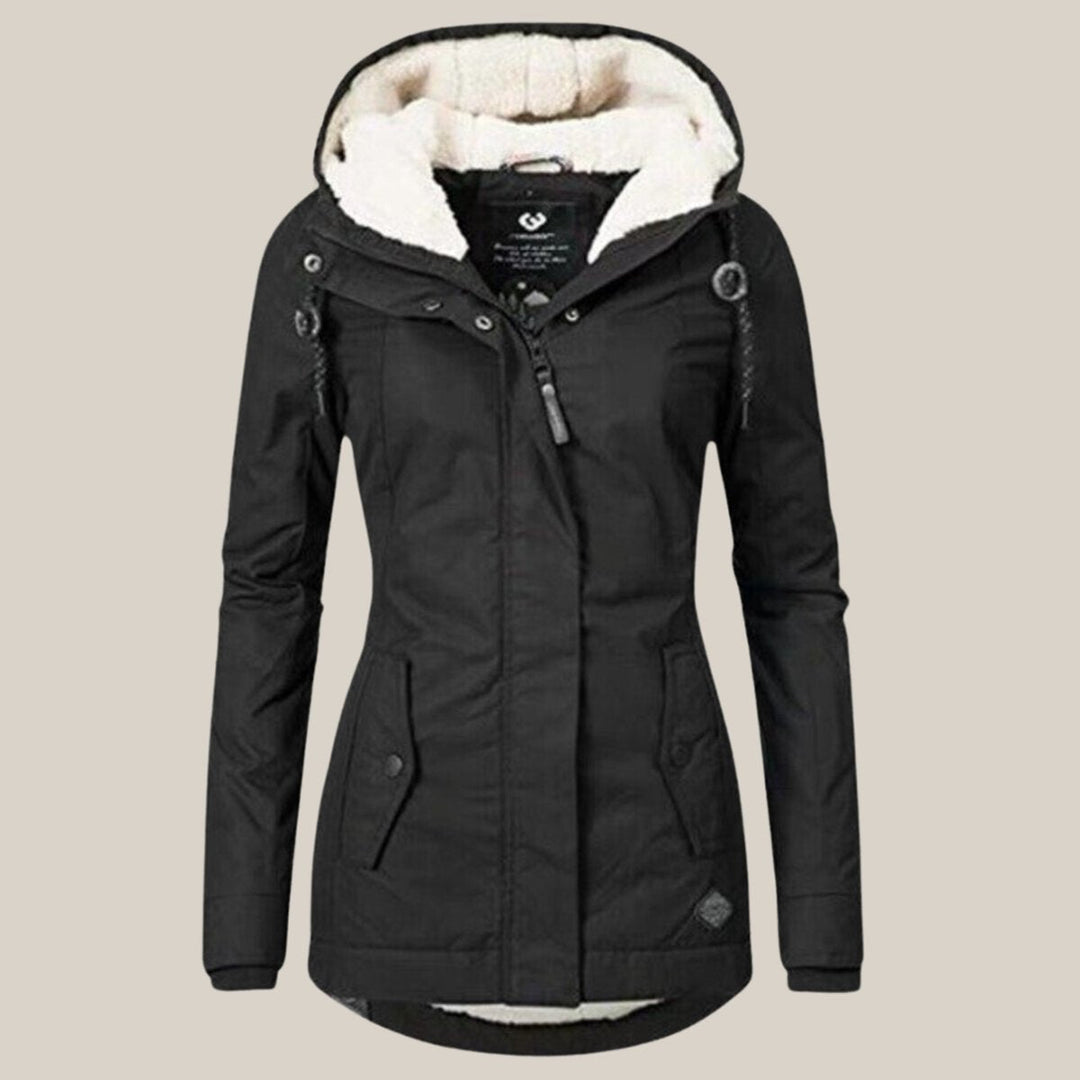 Elsje | Warmgevoerde Winterparka met Capuchon