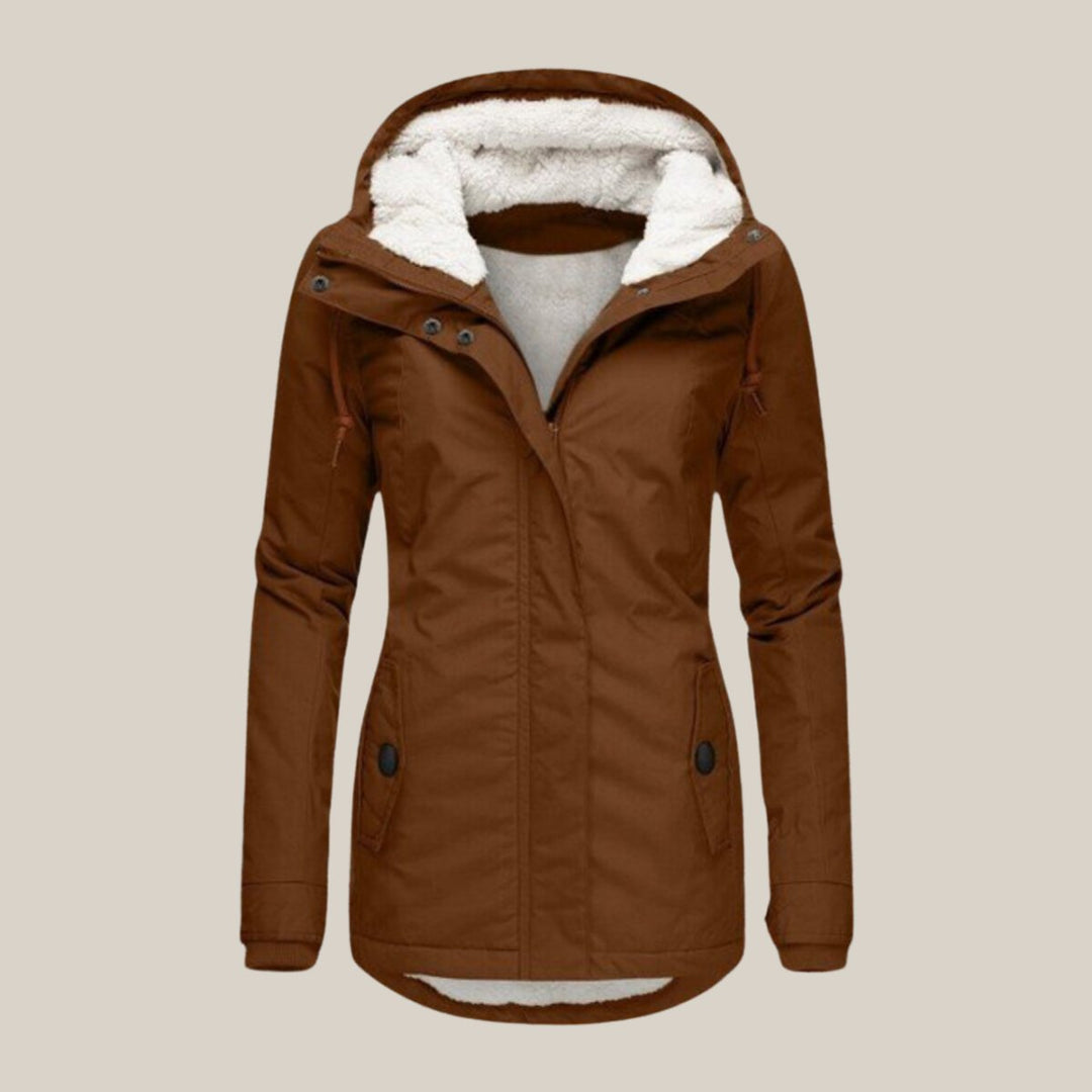 Elsje | Warmgevoerde Winterparka met Capuchon