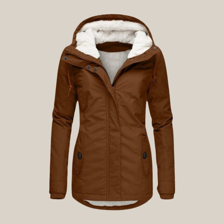 Elsje | Warmgevoerde Winterparka met Capuchon
