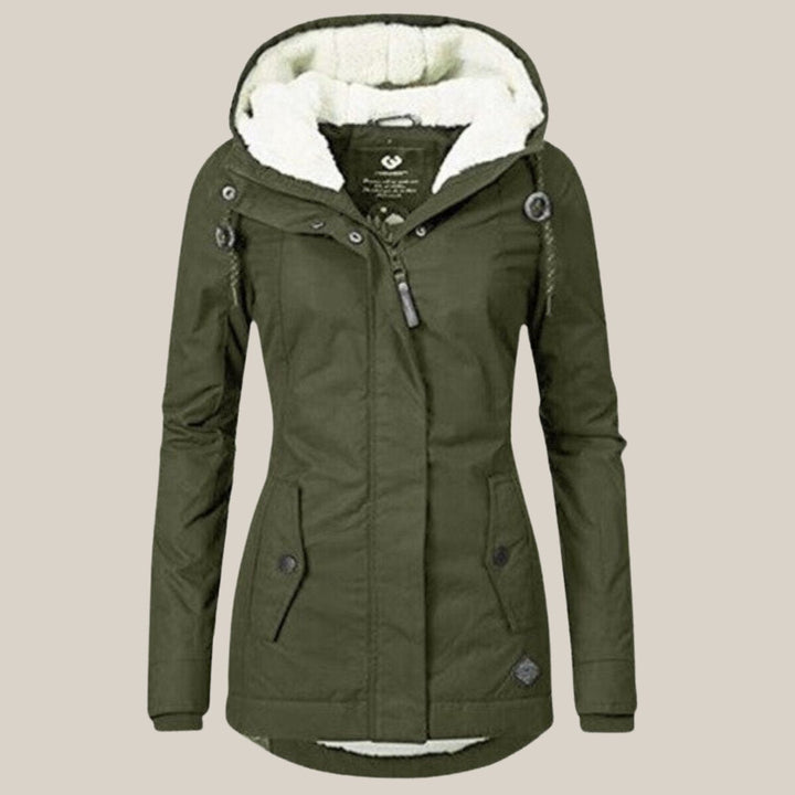 Elsje | Warmgevoerde Winterparka met Capuchon
