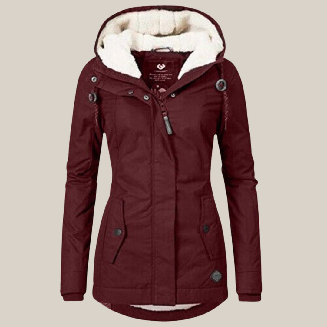 Elsje | Warmgevoerde Winterparka met Capuchon