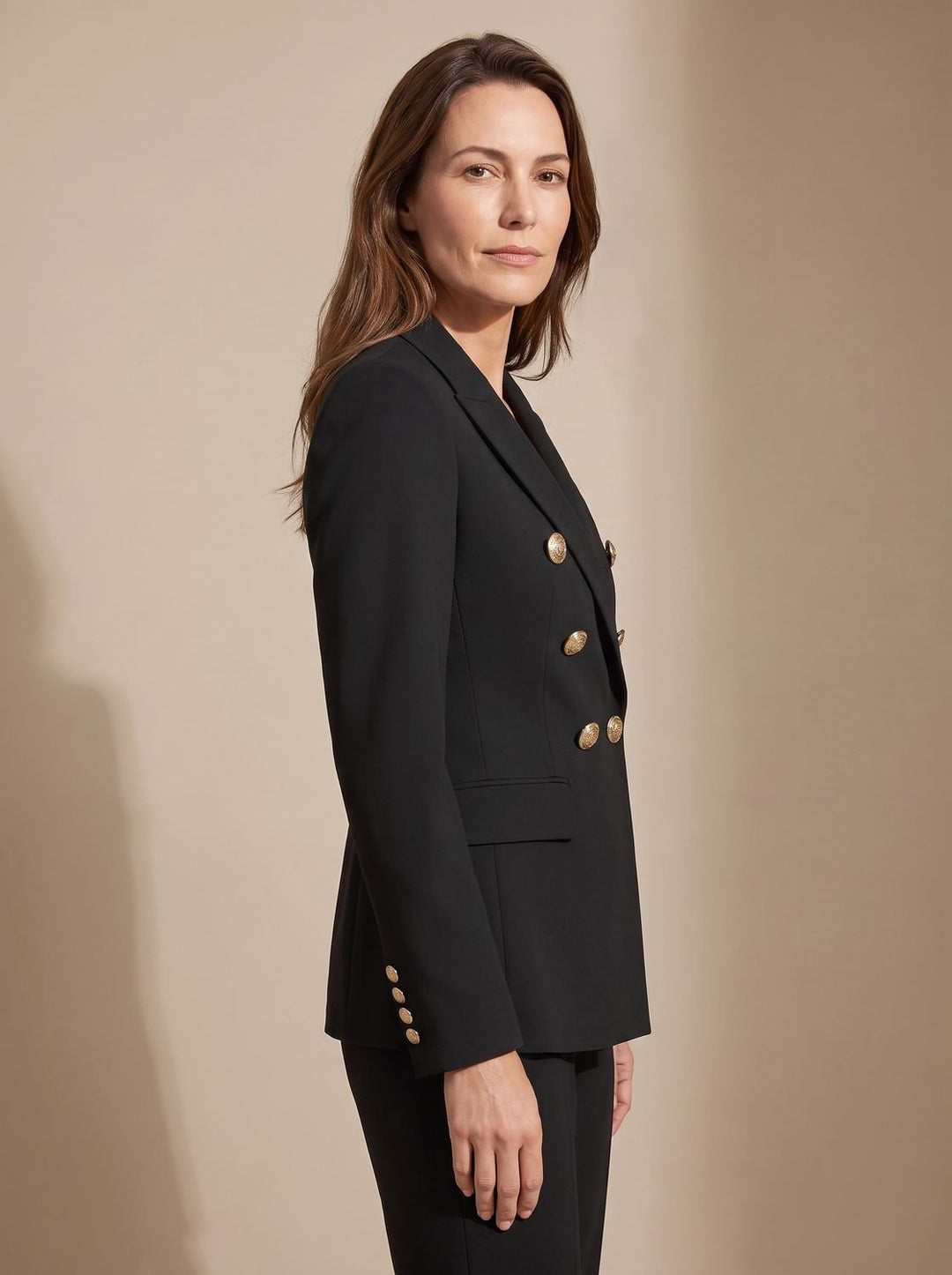 Eline | Getailleerde Dubbelrijer Blazer