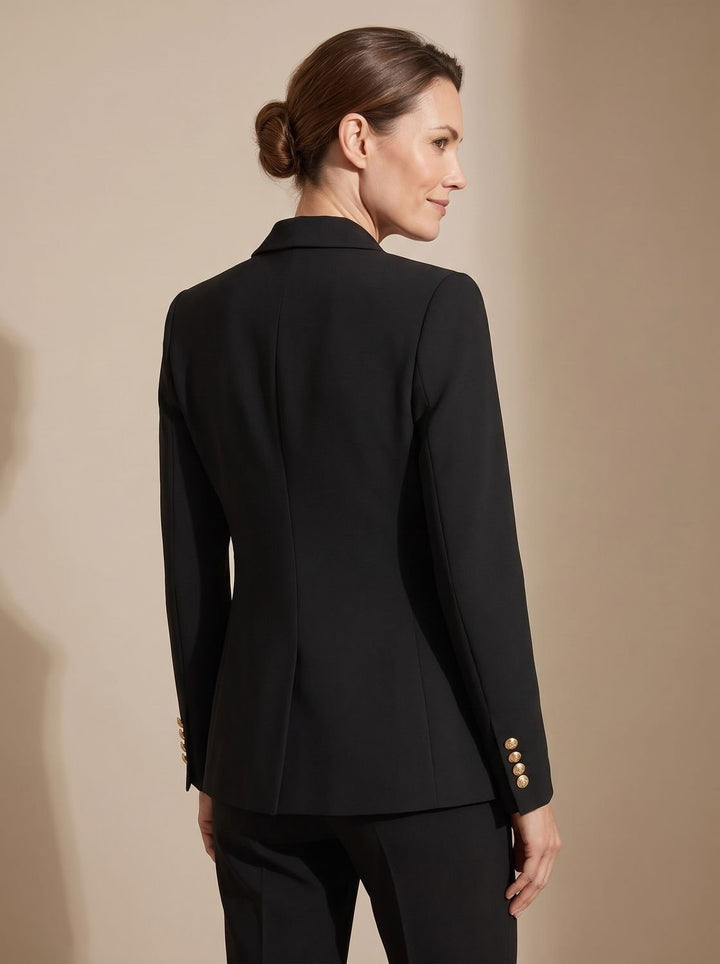 Eline | Getailleerde Dubbelrijer Blazer