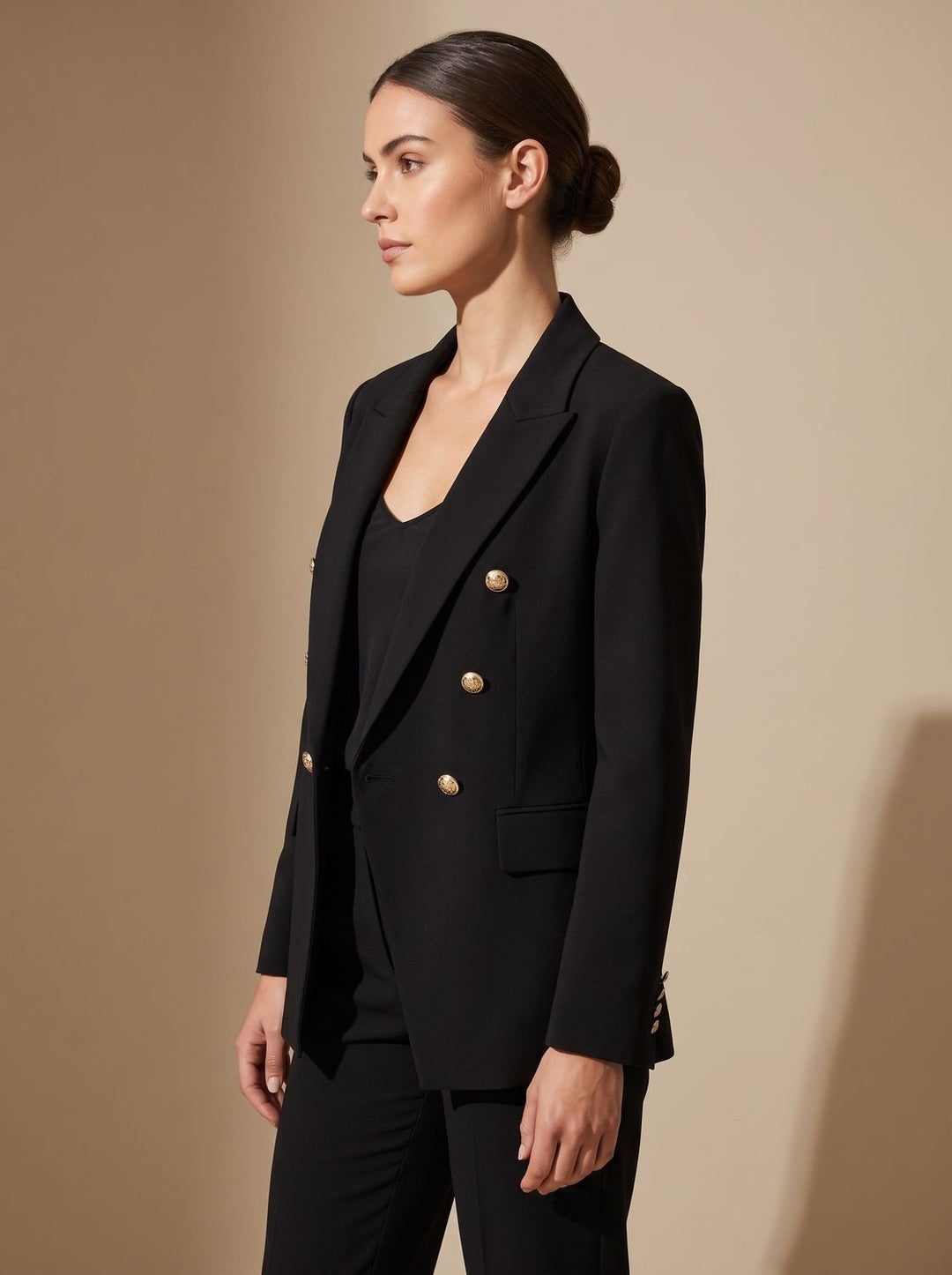 Imke | Getailleerde Dubbelrij Blazer
