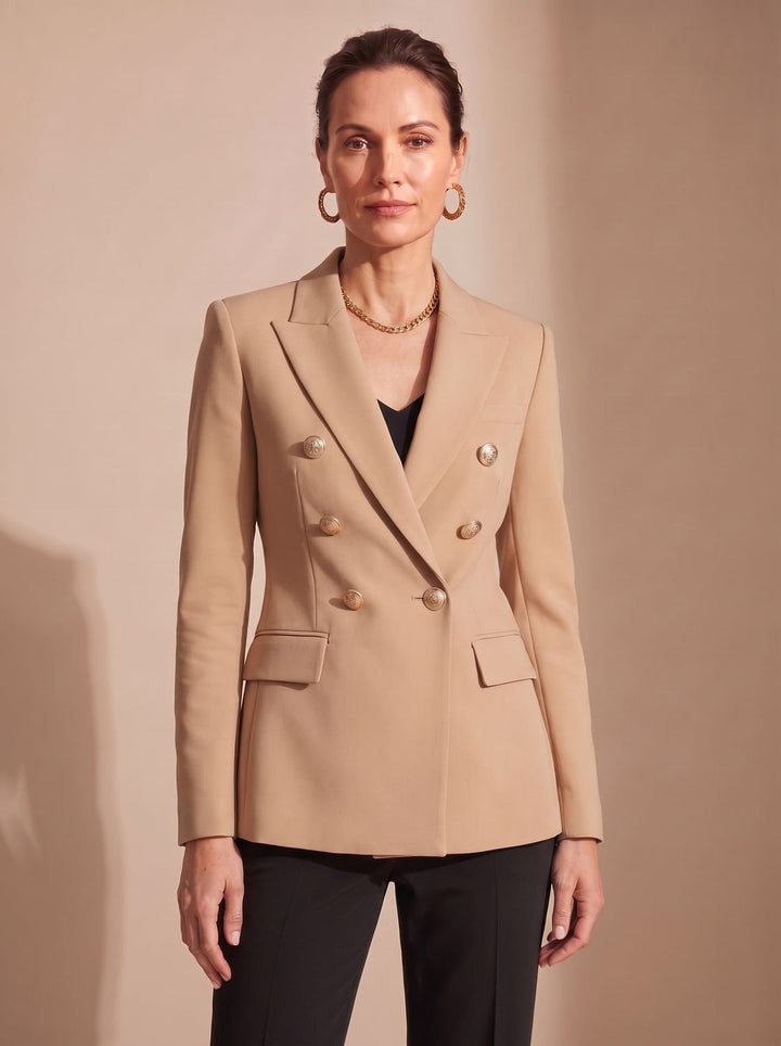 Imke | Getailleerde Dubbelrij Blazer