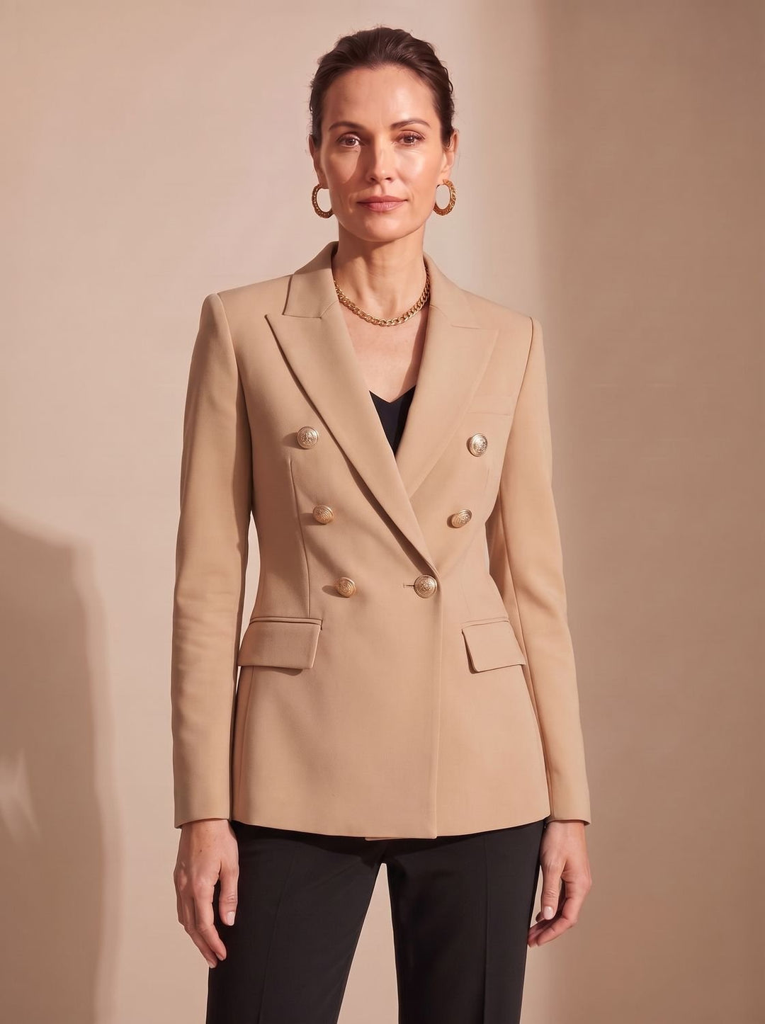 Imke | Getailleerde Dubbelrij Blazer