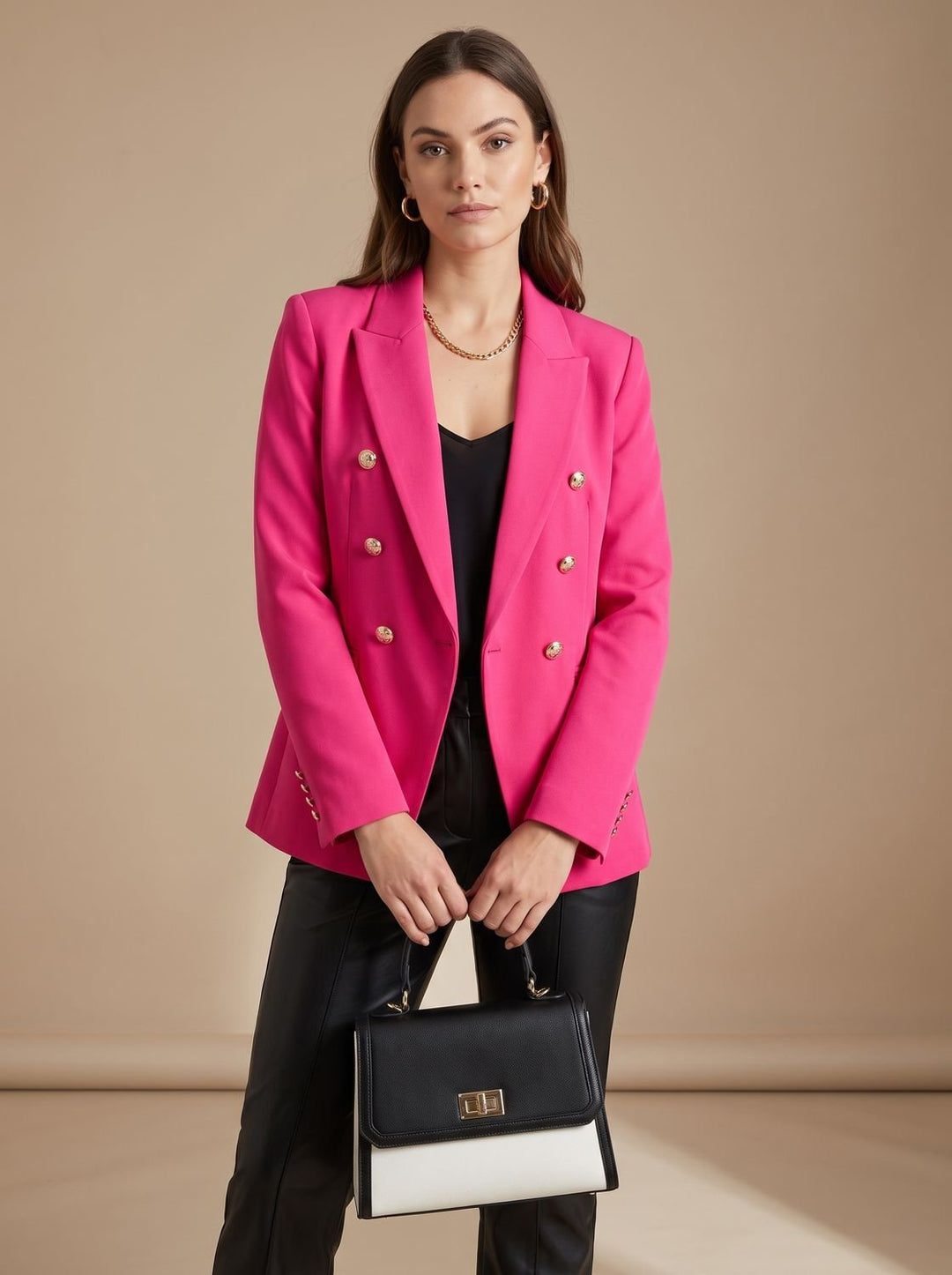 Imke | Getailleerde Dubbelrij Blazer
