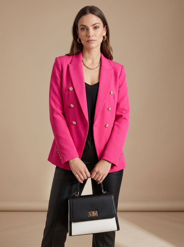 Imke | Getailleerde Dubbelrij Blazer