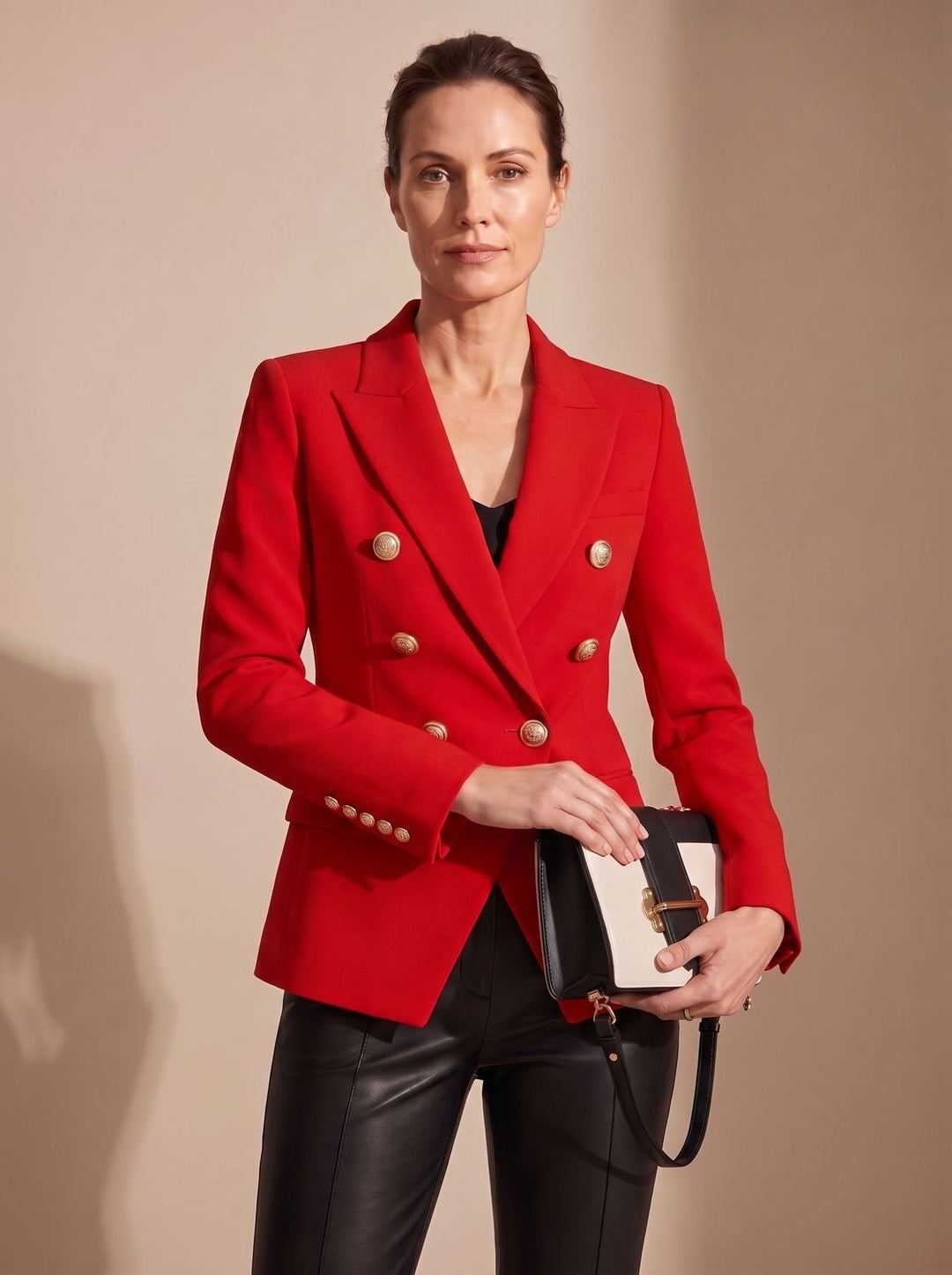 Imke | Getailleerde Dubbelrij Blazer