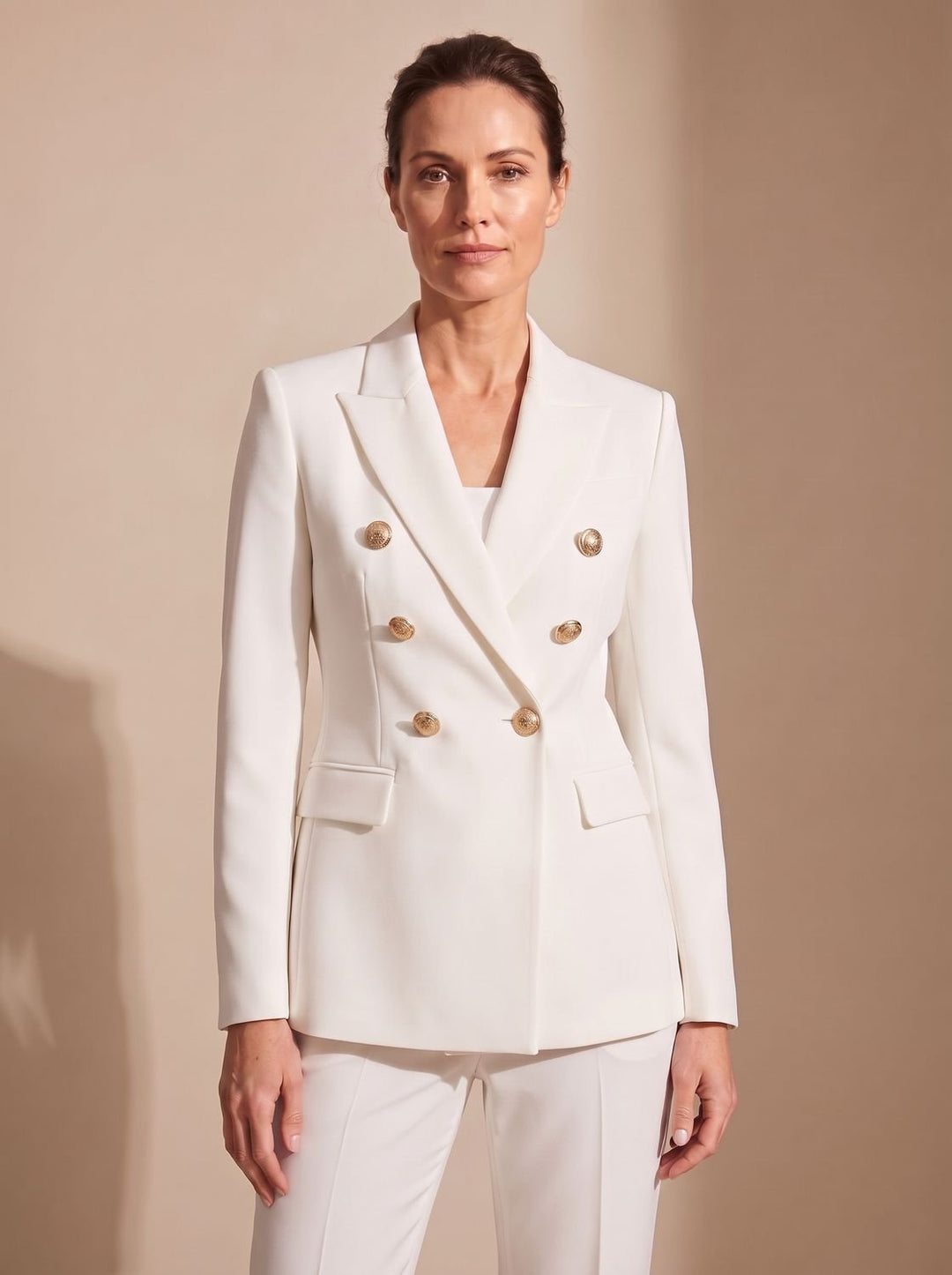 Imke | Getailleerde Dubbelrij Blazer