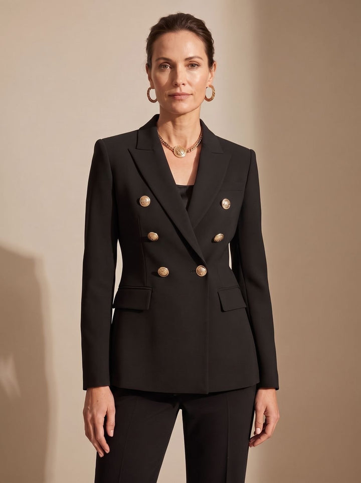 Imke | Getailleerde Dubbelrij Blazer