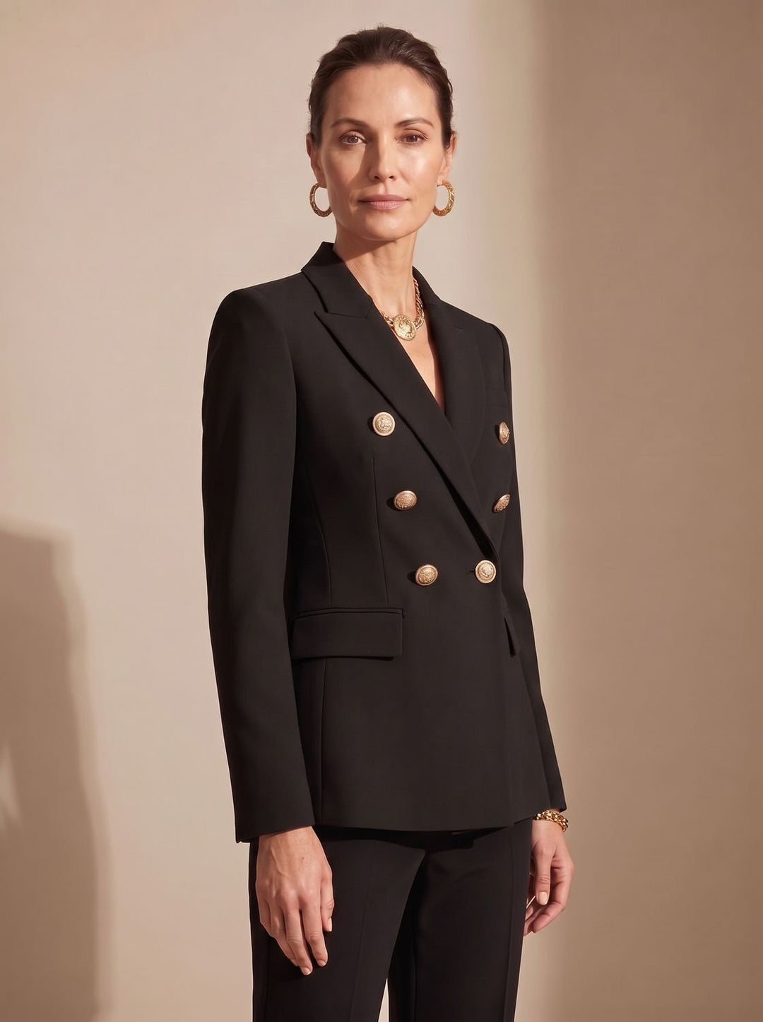 Imke | Getailleerde Dubbelrij Blazer
