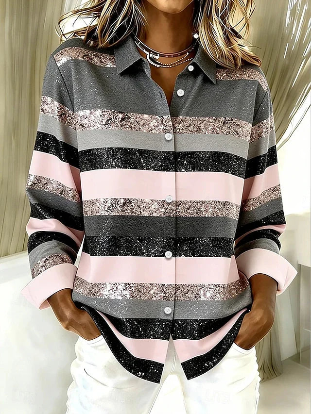 Bernadette | Klassieke Gestreepte Blouse
