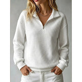 Inge | Verfijnde Half-Zip Sweater