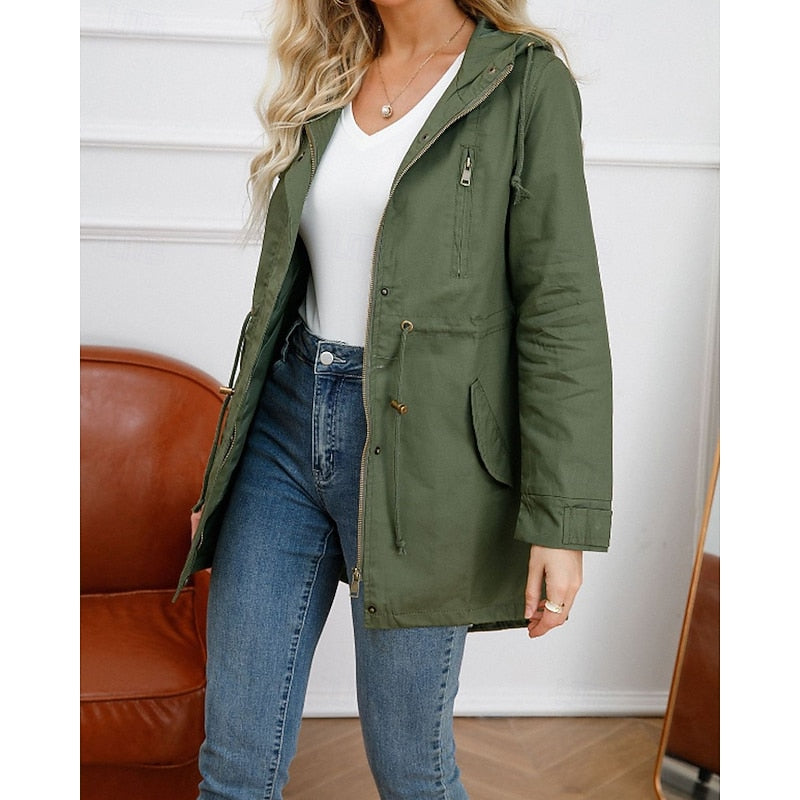 Mariska | Elegante Jas met Capuchon